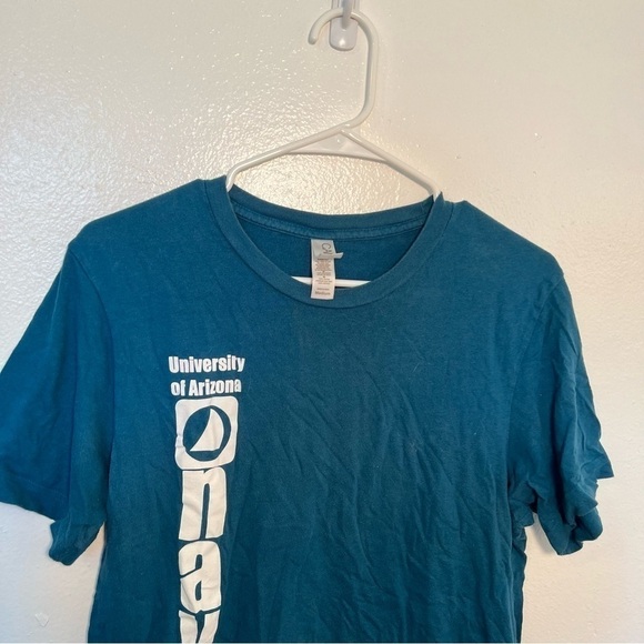 Short Sleeve T-Shirt University of Arizona Navs Teal - Picture 2 of 7